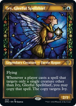 Ivy, Gleeful Spellthief (Showcase) [DMU - 300]