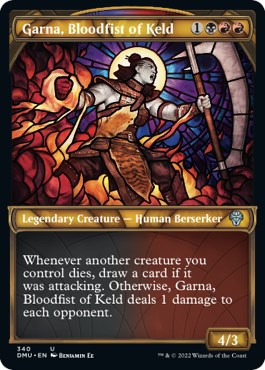 Garna, Bloodfist of Keld (Textured Foil)