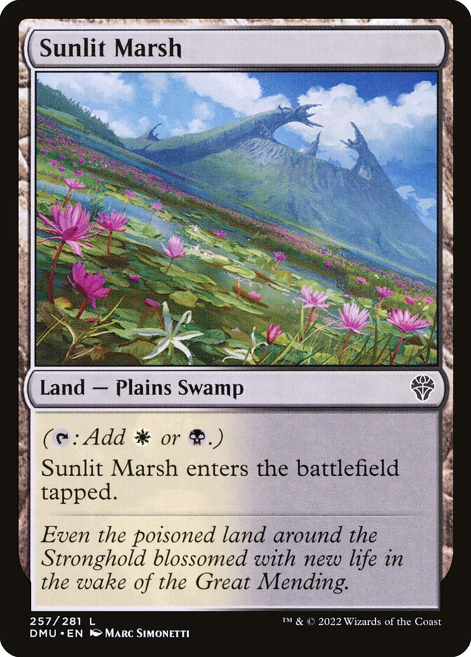 Sunlit Marsh [DMU - 257]