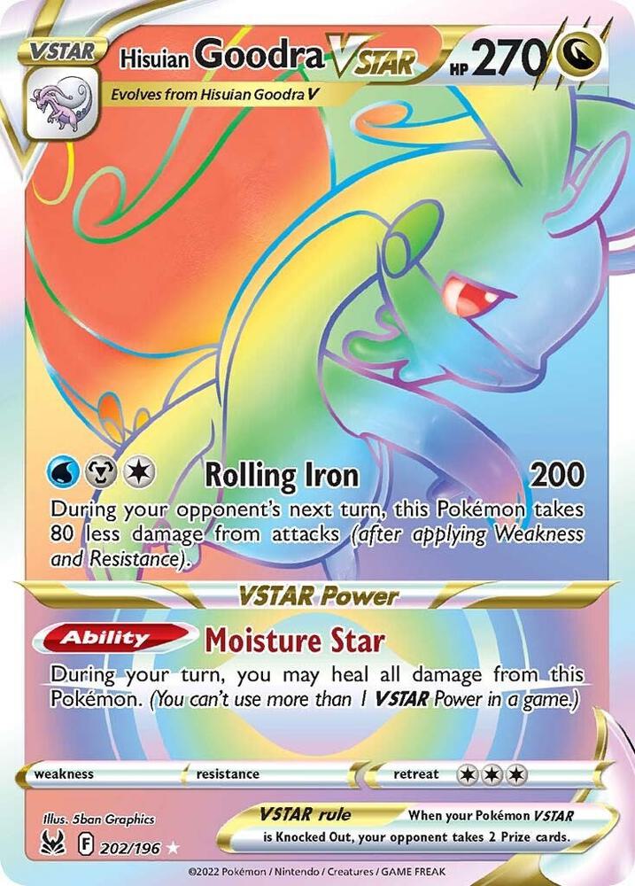 Hisuian Goodra VSTAR 202 - NM