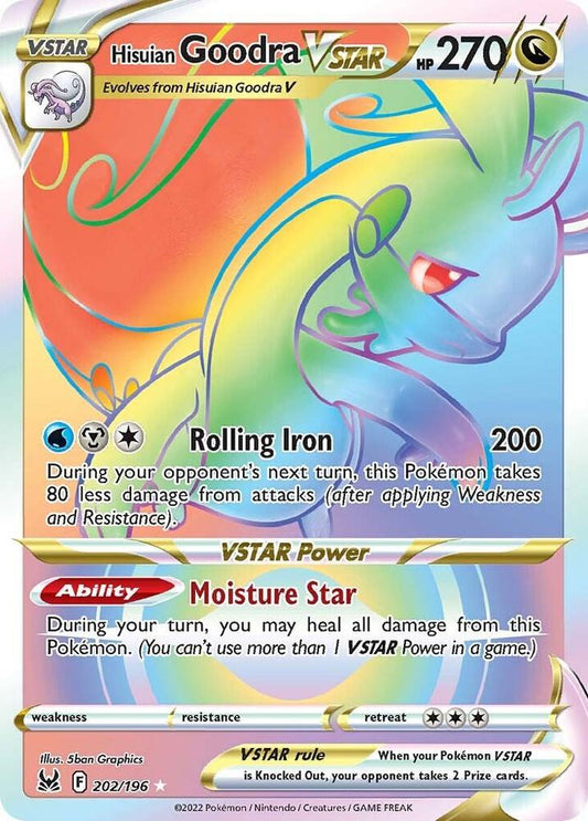 Hisuian Goodra VSTAR 202 - NM