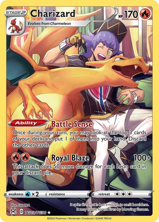 Charizard TG03 - NM
