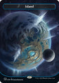 Island (492) (Borderless) (Galaxy Foil)