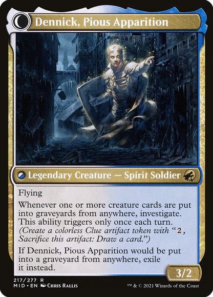 Dennick, Pious Apprentice (Back)