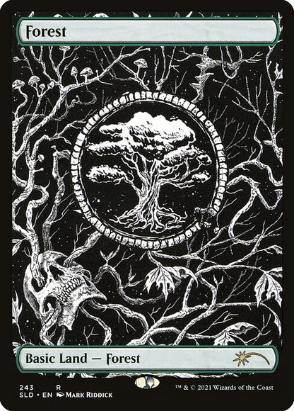 Forest (243) - FULL ART (Foil) - NM