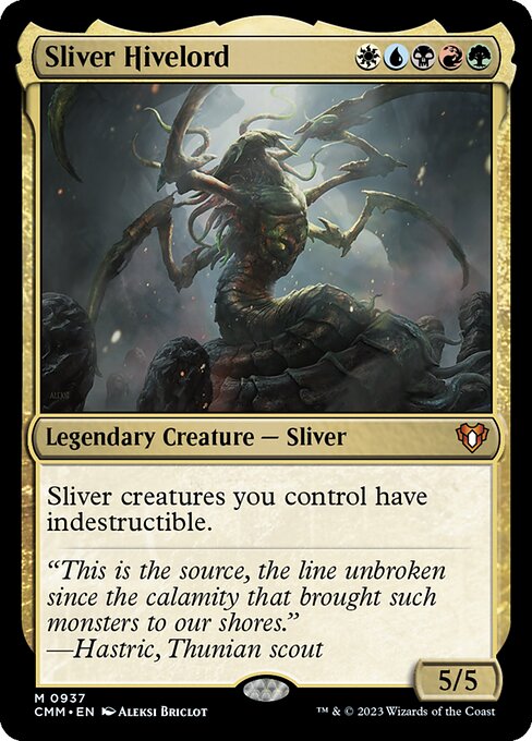 Sliver Hivelord (937) - NM