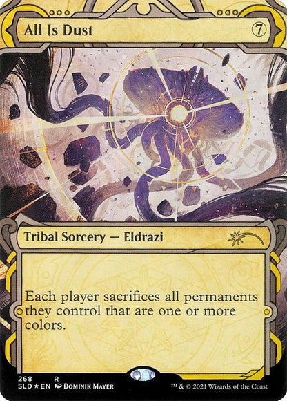 All Is Dust (268) - SHOWCASE - FULL ART - NM