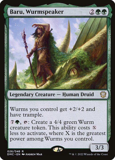 Baru, Wurmspeaker (26) - NM