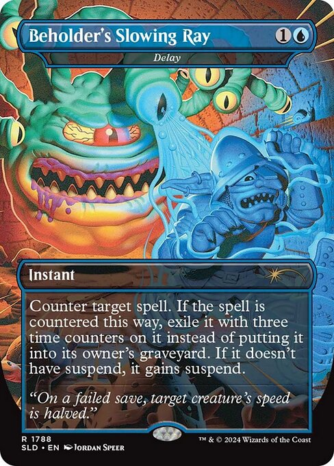 Delay (1788) - BORDERLESS - FULL ART (Foil) - NM