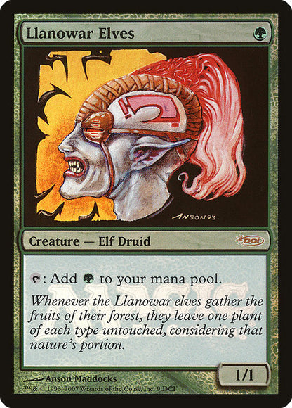 Llanowar Elves (9) (Foil) - LP