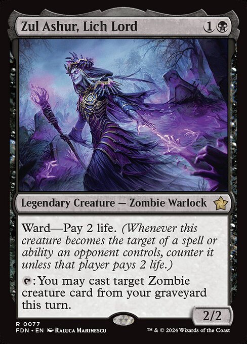 Zul Ashur, Lich Lord (77) - NM