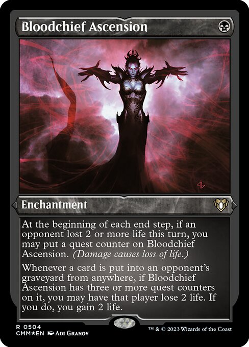 Bloodchief Ascension (504) (Etched) - NM