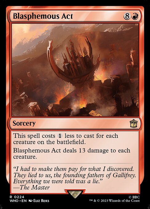 Blasphemous Act (224) - NM