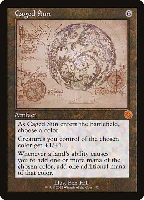 Caged Sun (72) - NM