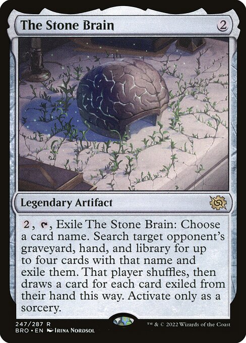 The Stone Brain (247) - NM