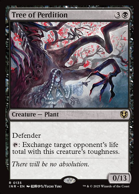 Tree of Perdition (135) (Foil) - NM
