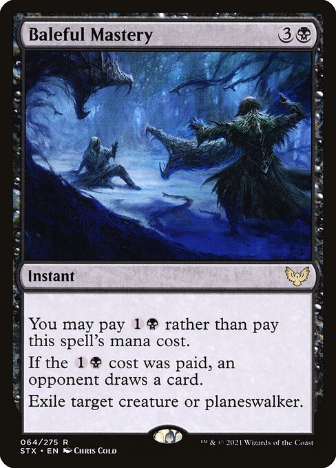 Baleful Mastery (64) (Foil) - NM