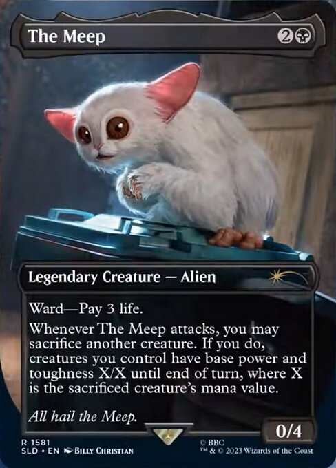 The Meep (1581) - FULL ART (Foil) - NM