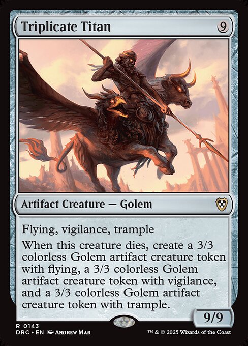 Triplicate Titan (143) - NM