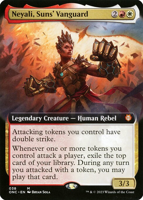 Neyali, Suns' Vanguard (38) - EXTENDED ART - NM