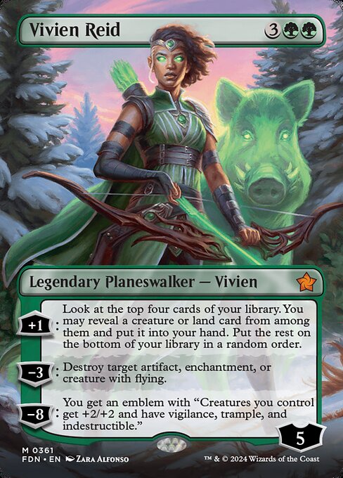 Vivien Reid (361) - BORDERLESS - NM