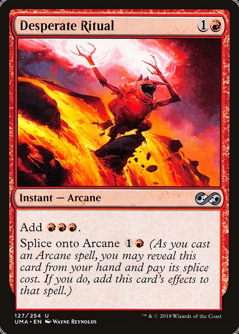 Desperate Ritual (127) (Foil) - NM