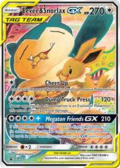 Eevee & Snorlax GX SM169 - NM
