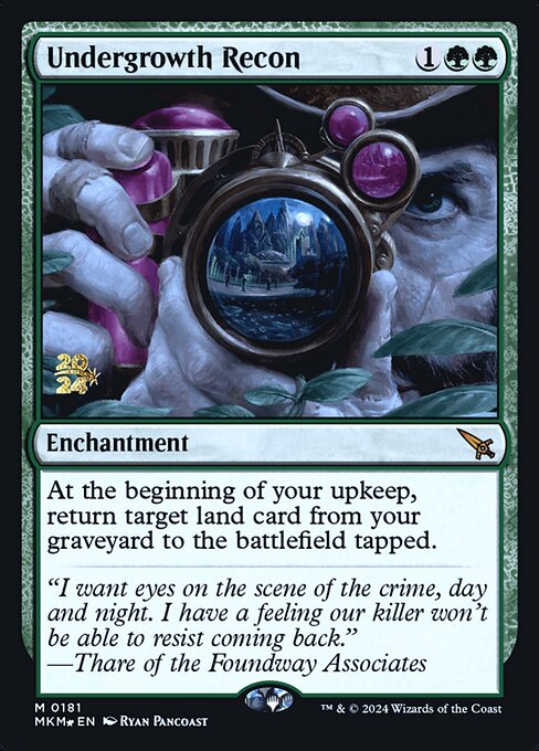 Undergrowth Recon (181s) (Foil) - NM