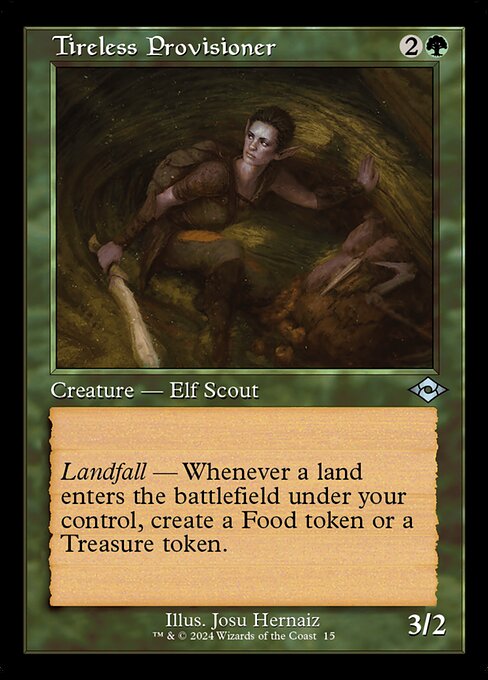 Tireless Provisioner (15) (Foil) - NM
