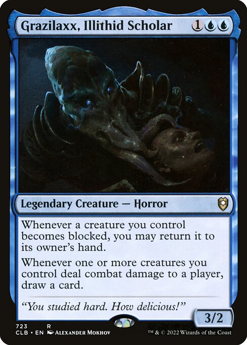 Grazilaxx, Illithid Scholar (723) - NM