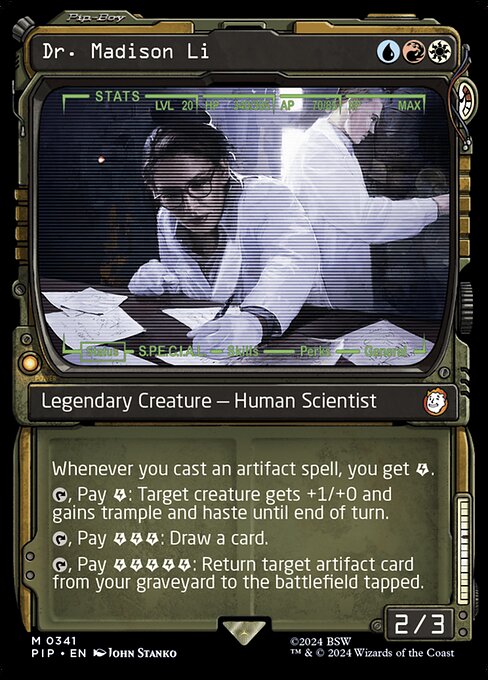 Dr. Madison Li (341) - SHOWCASE (Foil) - NM