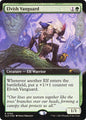 Elvish Vanguard (762) - EXTENDED ART (Foil) - NM