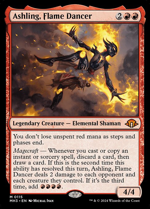 Ashling, Flame Dancer (115) - NM