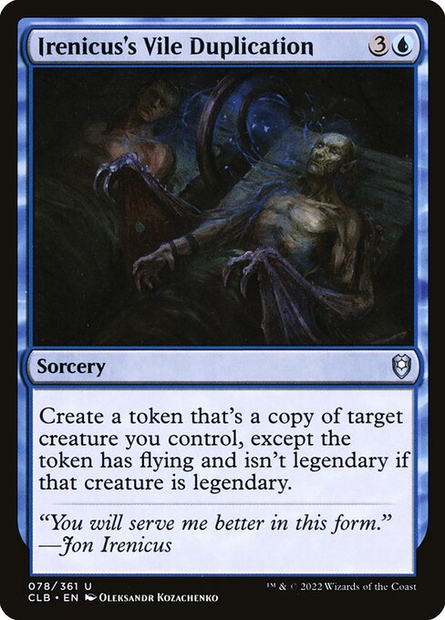 Irenicus's Vile Duplication (78) - NM