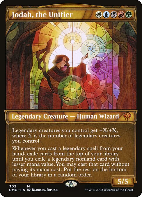 Jodah, the Unifier (302) - SHOWCASE (Foil) - NM