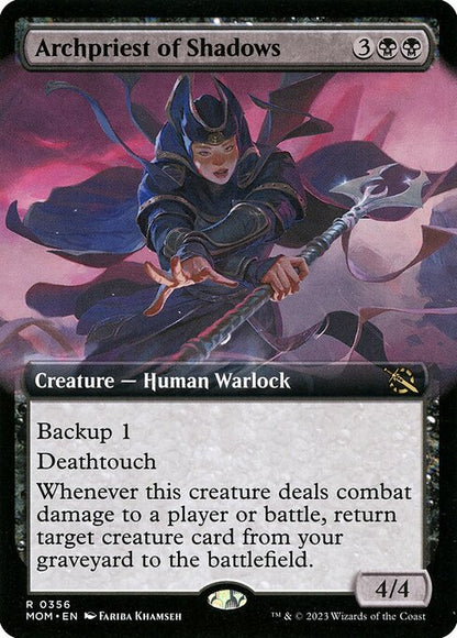 Archpriest of Shadows (356) - EXTENDED ART (Foil) - NM