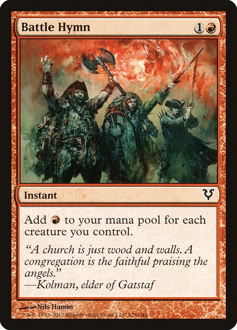 Battle Hymn (128) - NM