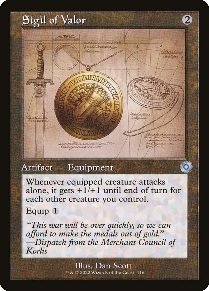 Sigil of Valor (Schematic) [BRR - 116]