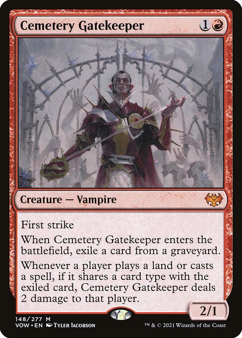 Cemetery Gatekeeper (148) - NM