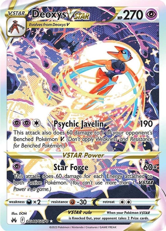 Deoxys VSTAR GG46 - NM