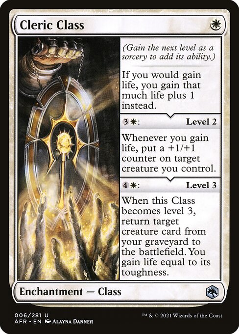 Cleric Class (6) - NM