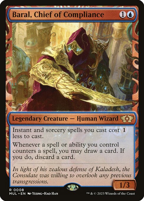 Baral, Chief of Compliance (8) - SHOWCASE - FULL ART - NM