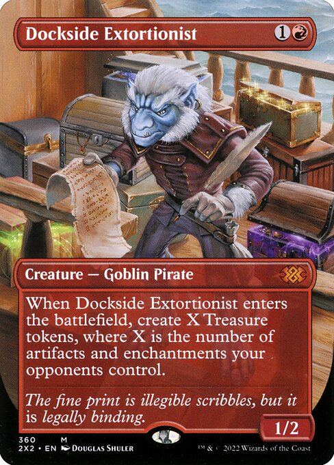 Dockside Extortionist (360) - BORDERLESS (Foil) - NM