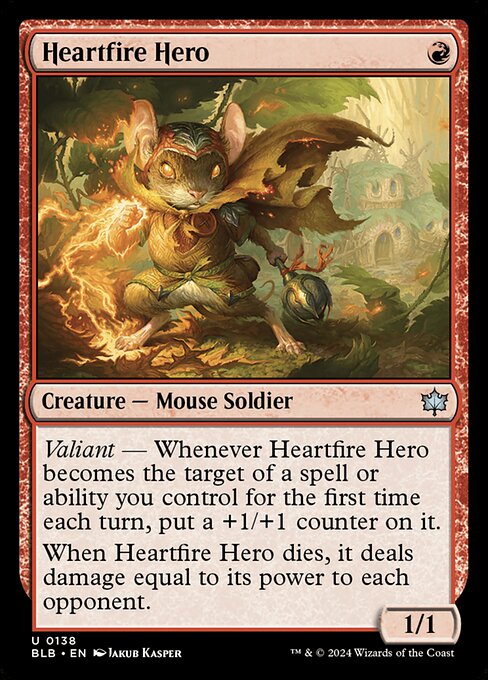 Heartfire Hero (138) - NM
