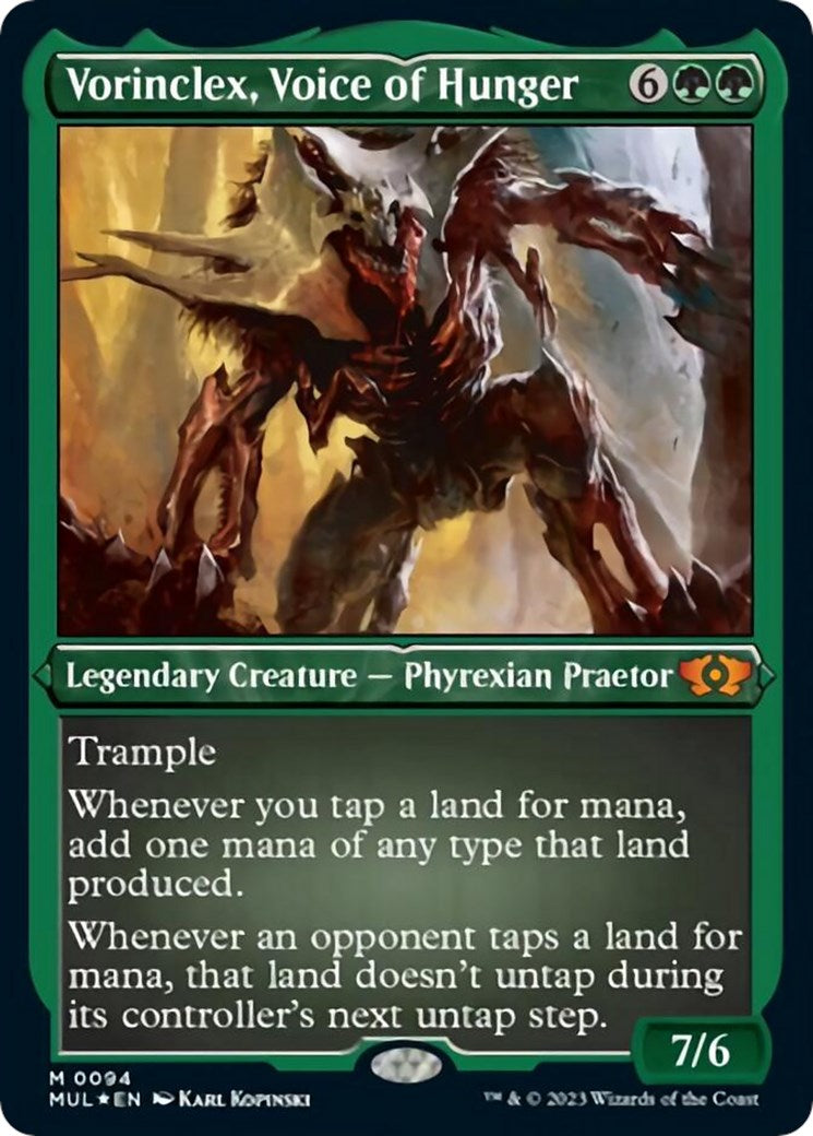 Vorinclex, Voice of Hunger (Foil Etched)