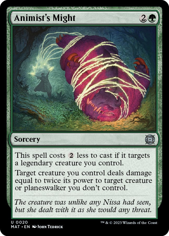 Animist's Might [MAT - 20]