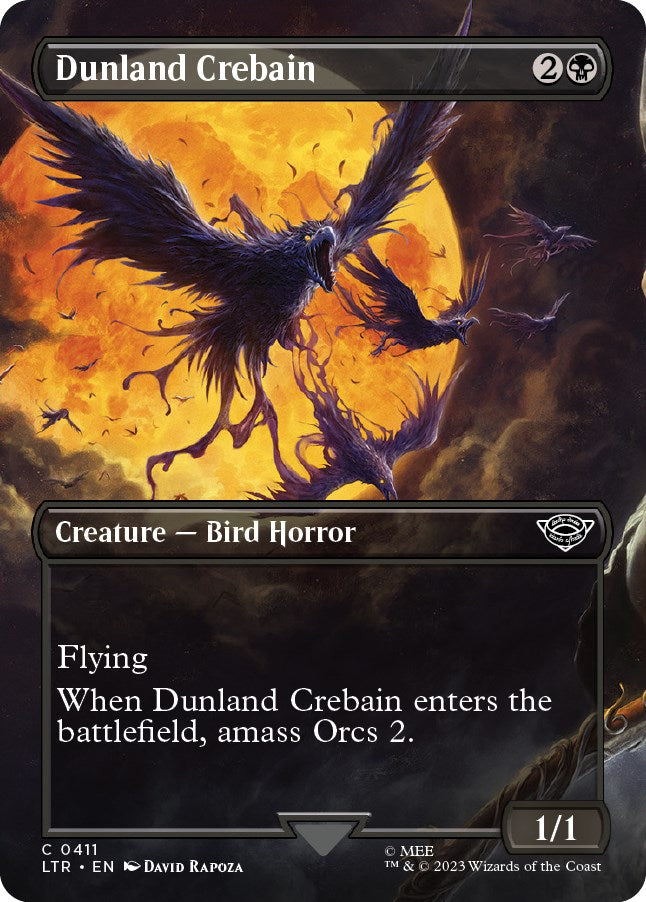 Dunland Crebain (Borderless) [LTR - 411]