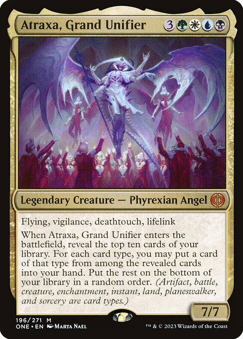 Atraxa, Grand Unifier (196) (Foil) - NM