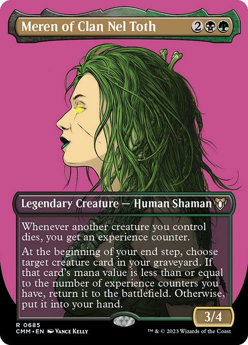 Meren of Clan Nel Toth (685) - BORDERLESS - NM