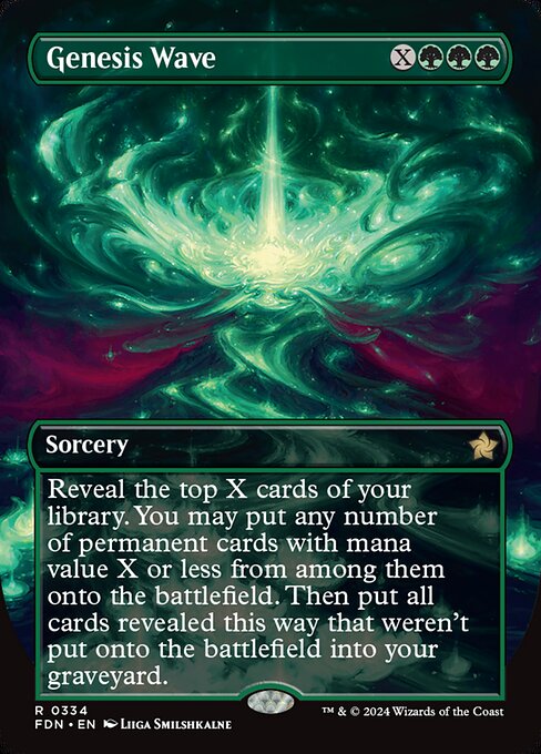 Genesis Wave (334) - BORDERLESS - NM